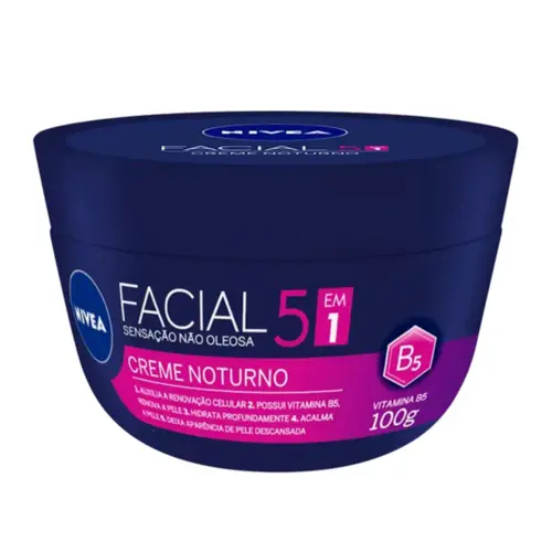 Creme Facial Anti-Idade Nivea Noturno Com 100G