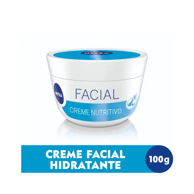 Nivea Nutritivo Creme Hidratante Facial Com 100G
