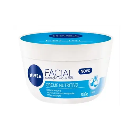 Nivea Nutritivo Creme Hidratante Facial Com 100G