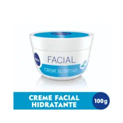 Nivea Nutritivo Creme Hidratante Facial Com 100G