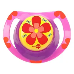 Chupeta Neopan Estampada 0 A 6 Meses, Flor Amarela