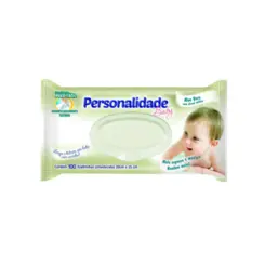 Lenços Umedecidos Personalidade Baby 100 Unidades