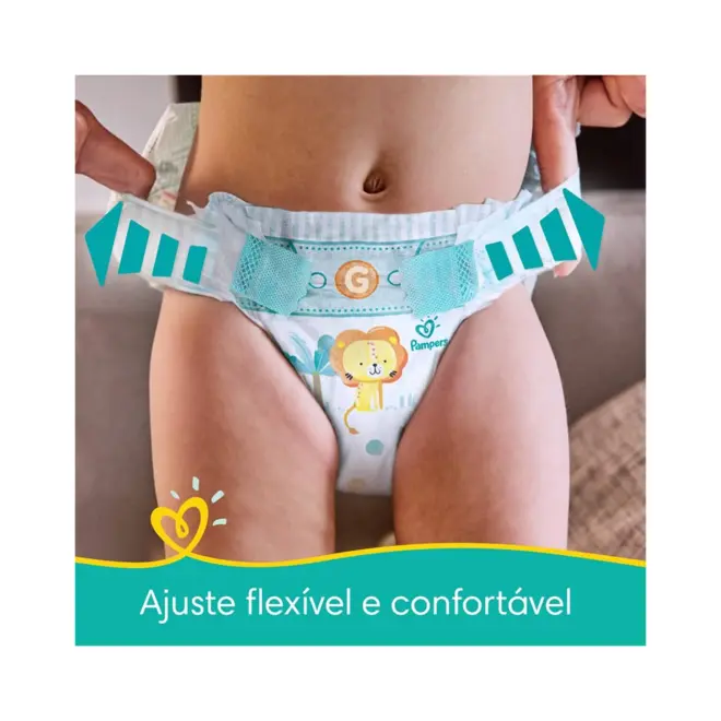 Fralda Pampers Confort Sec Mega M Com 44 Unidades