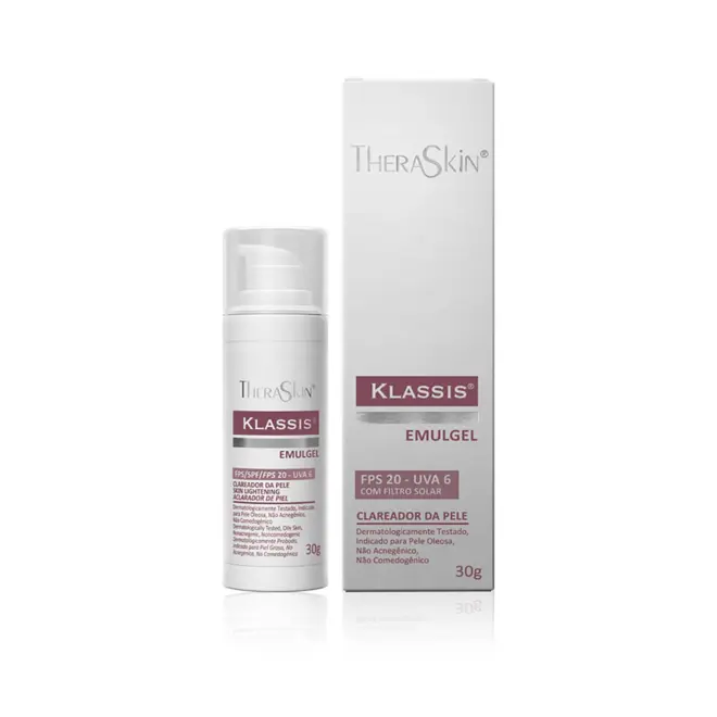 Klassis Clareador Emulgel Com 30G Theraskin