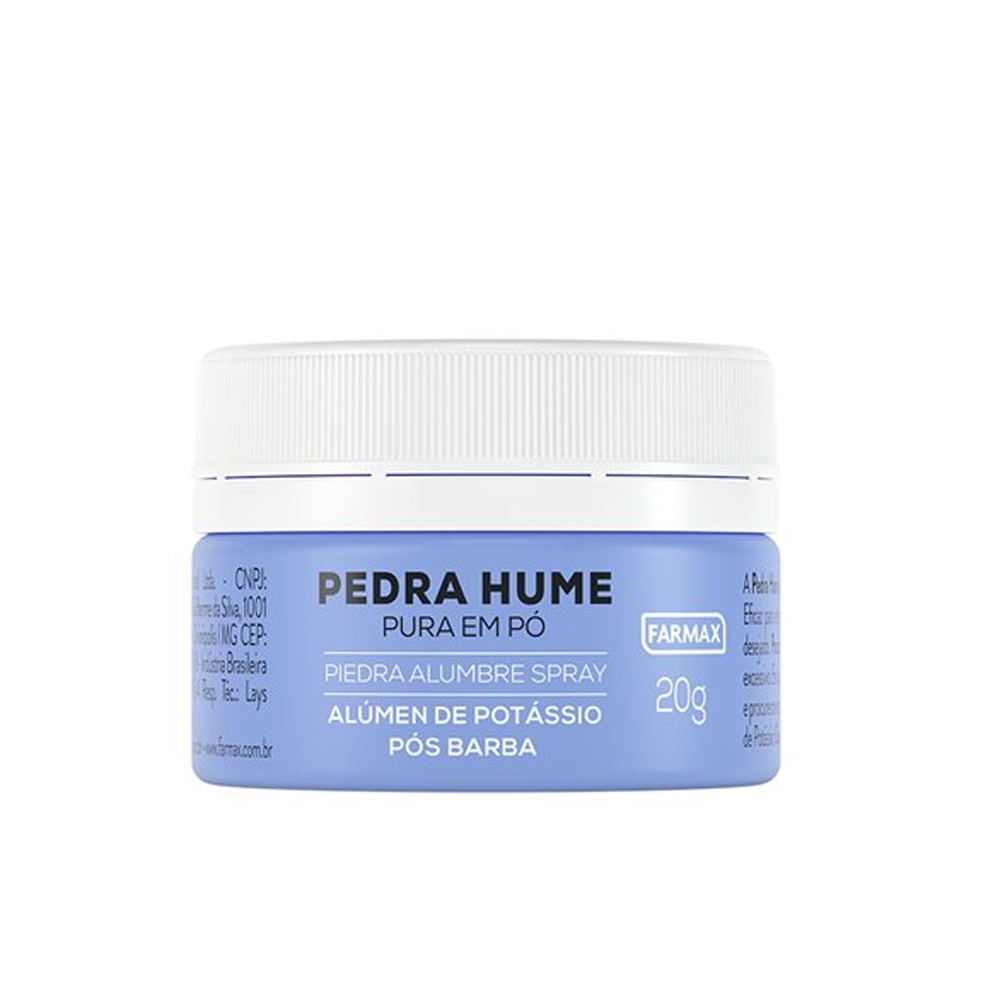PEDRA HUME FARMAX 20G Pedra Hume Farmax Com 20G 2FARMAX
