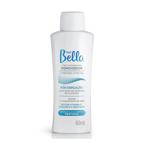 ÓLEO REMOVEDOR ALGODÃO DEPIL BELLA 140ML