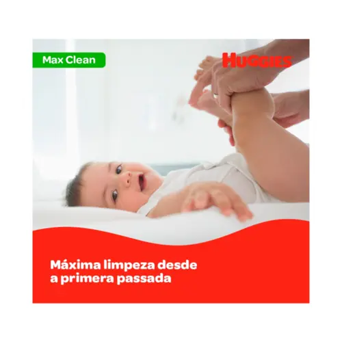 Lenços Umedecidos Huggies Classic Com 48 Unidades