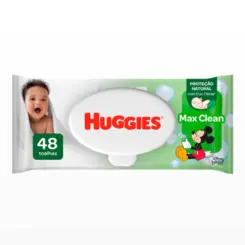 Lenços Umedecidos Huggies Classic Com 48 Unidades