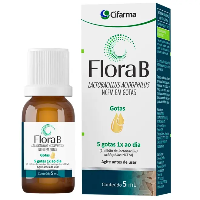Flora B Gotas Com 5Ml Cifarma