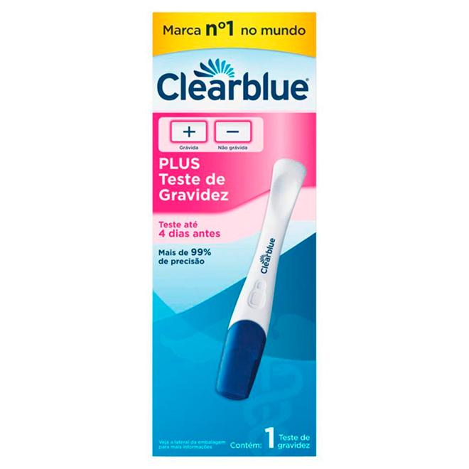 Teste de Gravidez Clearblue 2 Unidades