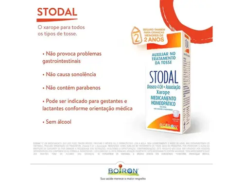 Stodal Xarope Com 150Ml Boiron