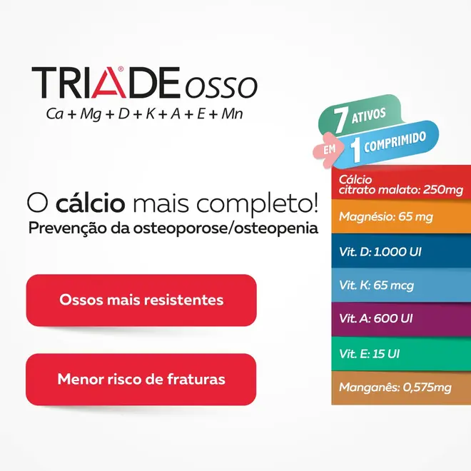 Triade Osso Com 30 Comprimidos Gross