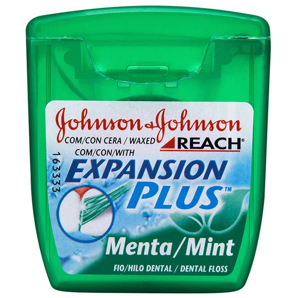 FIO DENTAL JOHNSONS REACH ESSENCIAL SABOR MENTA 50 METROS