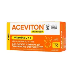Aceviton Laranja 1G Com 10 Comprimidos Efervescentes Cimed