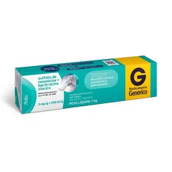 Sulfato De Neomicina 5Mg + Bacitracina 250Mg Pomada Com 15G Medley
