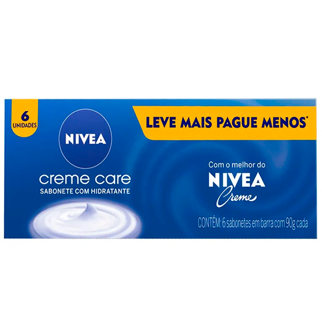 SAB NIVEA CREME CARE 90G LV6 PG5 Nivea Creme Care 90G Leve 6
