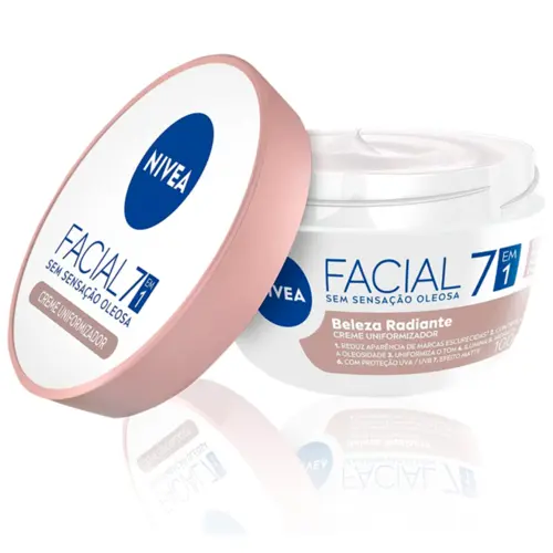 Creme Nivea Facial Beleza Radiante Com 100G