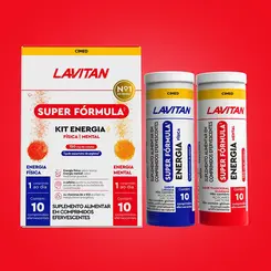 Lavitan Super Fórmula Kit Energia com 20 Comprimidos Efervescentes - Cimed