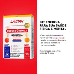 Lavitan Super Fórmula Kit Energia com 20 Comprimidos Efervescentes - Cimed