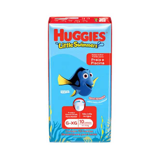 Fd Huggies Piscina Swimm G/Xg Com10 Unid