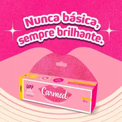 Protetor Labial Carmed BFF Rosa Glitter 10g
