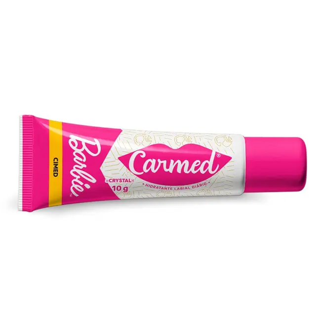 Protetor Labial Carmed Barbie Crystal 10g