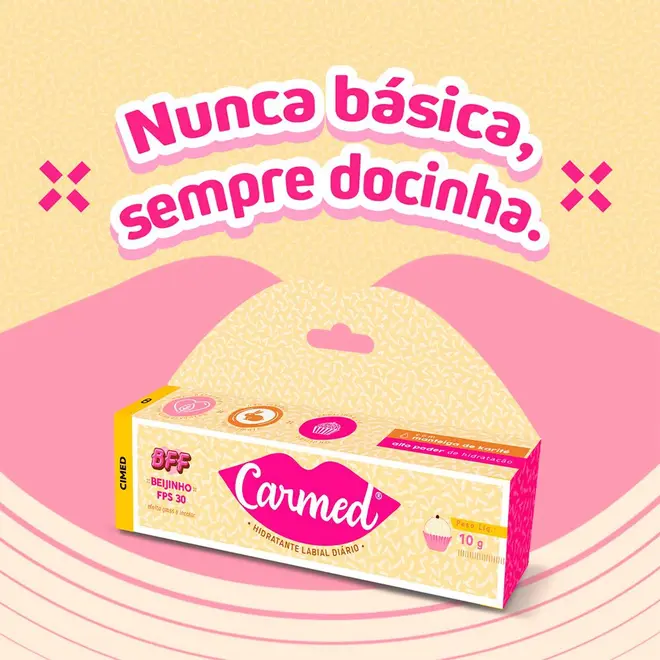 Protetor Labial Carmed BFF Beijinho FPS30 10g