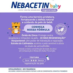 Nebacetin Baby Creme Regeneração 30G Hypera