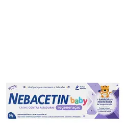 Nebacetin Baby Creme Regeneração 30G Hypera