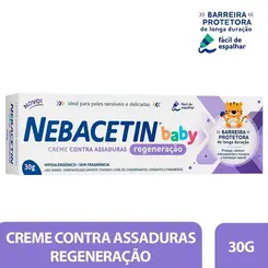 Nebacetin Baby Creme Regeneração 30G Hypera