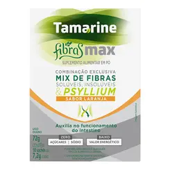 Tamarine Fibras Max Laranja Com 10 Sachês Hypera