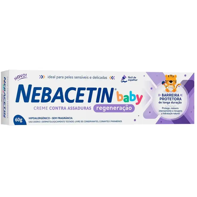 Nebacetin Baby Creme Regeneração 60G Hypera