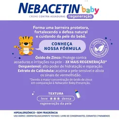 Nebacetin Baby Creme Regeneração 60G Hypera