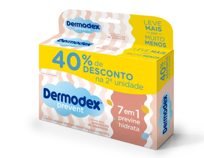 Dermodex Prevent 120g 40% De Desconto Reckitt