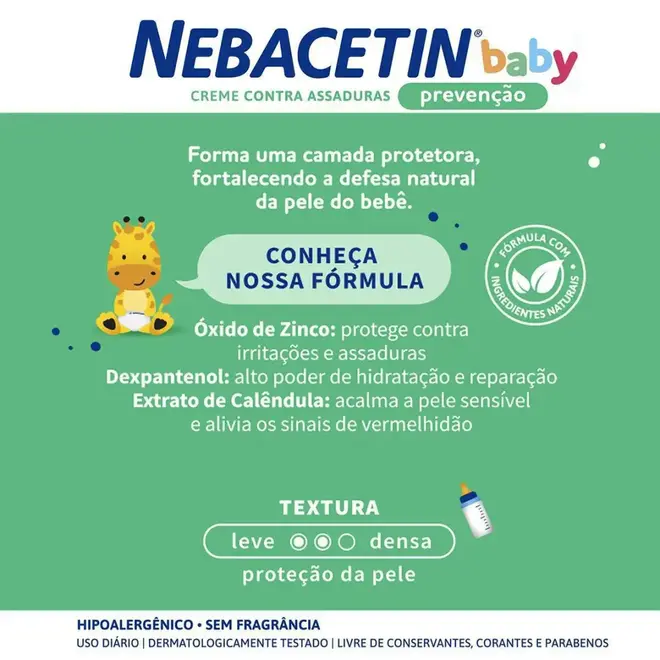 Nebacetin Baby Creme Prevent 60G Hypera