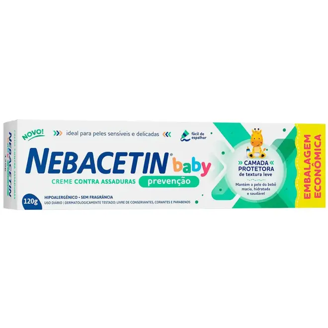 Nebacetin Baby Creme Prevent 120g Hypera