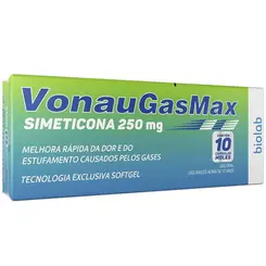 Vonaugasmax 250mg Com 10 Cápsulas Biolab