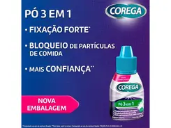 Corega Pó 22g Com 3 Unidades GSK