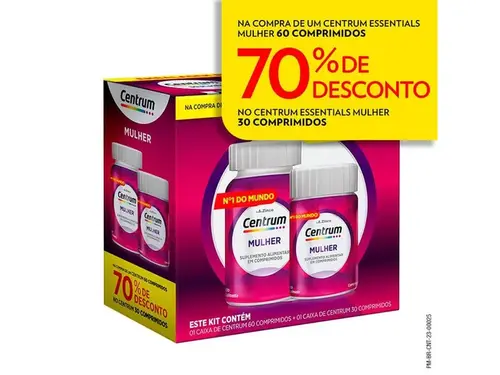 Centrum Essentials Mulher Kit 60+30 Cpr Gsk