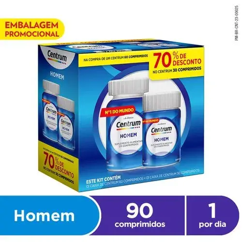 Centrum Essentials Homem Kit 60+30 Comprimidos GSK
