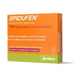 Spidufen 770mg Com 6 Comprimidos Zambon