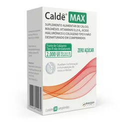 Calde Max 2.000UI Com 30 Comprimidos Marjan