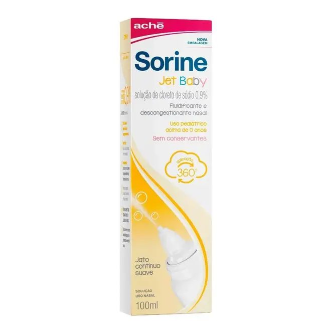 Sorine Jet Baby 0.9% 100ml Ache