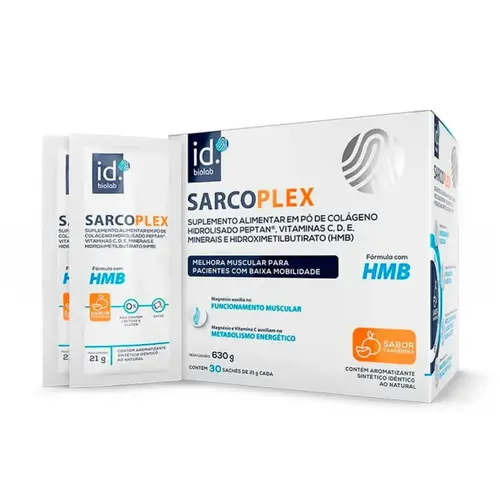 Sarcoplex Com 30 Sachês 21g Biolab