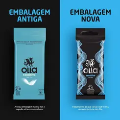 Preservativo Olla Sensitive Com 6 Unidades