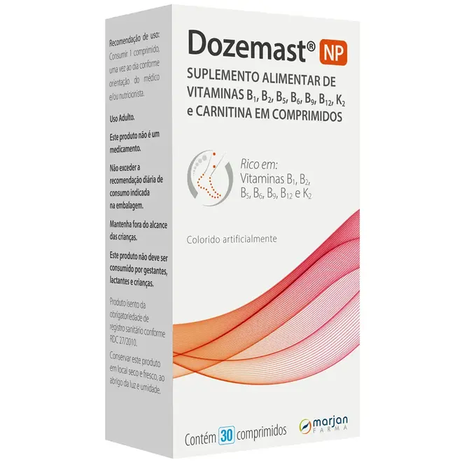 Dozemast NP Com 30 Comprimidos Marjan