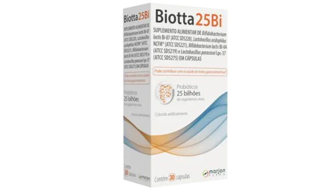 Biotta 25BI Com 30 Cápsulas Marjan