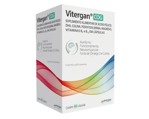 Vitergan Cog Com 60 Cápsulas Marjan