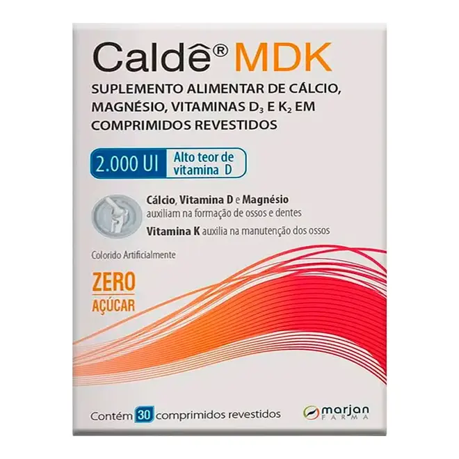 Calde MDK 2.000 Com 30 Comprimidos Marjan