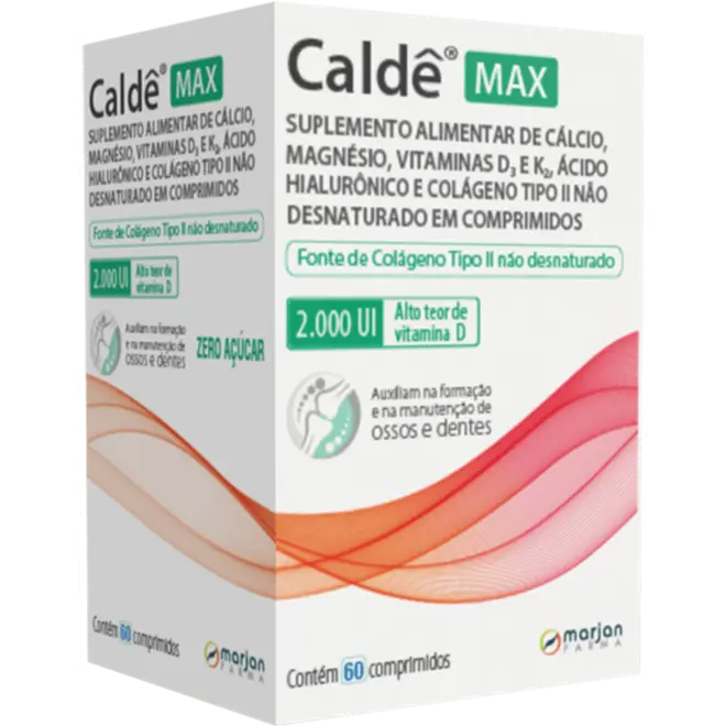 Calde Max 2.000UI Com 60 Comprimidos Marjan